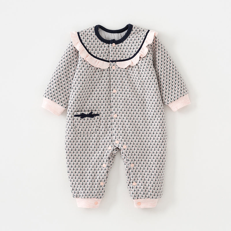 Baby cotton jumpsuit